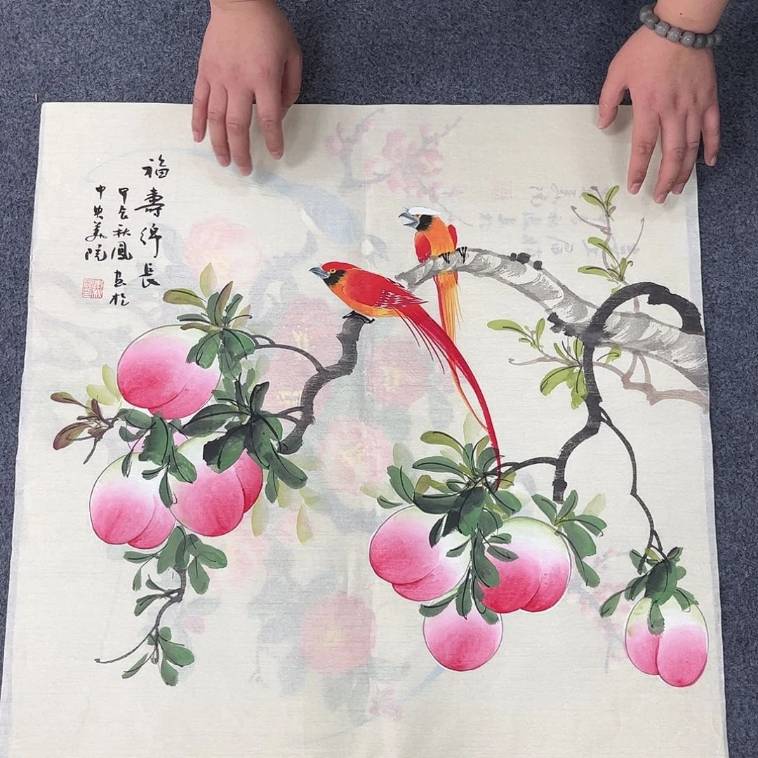 国画国画作品宣纸纯手绘