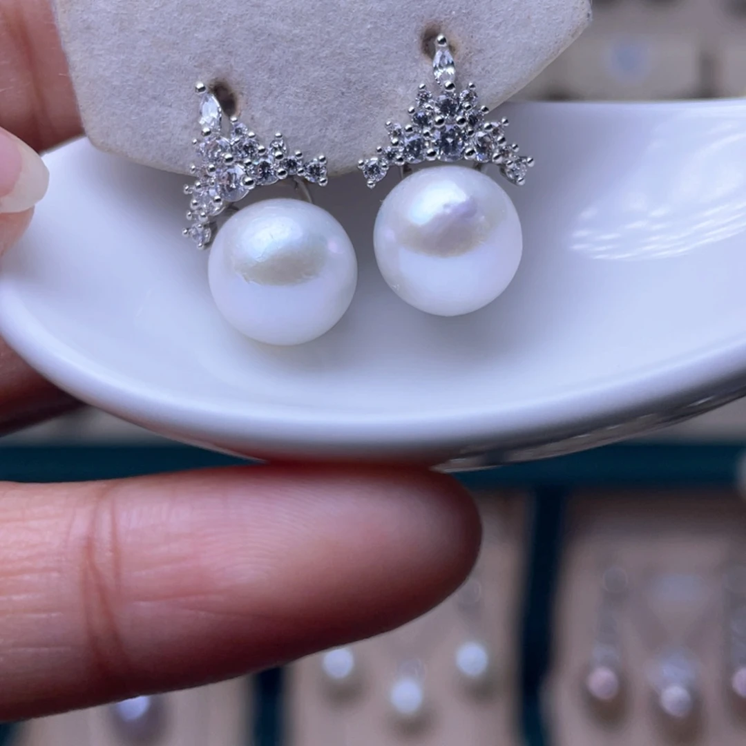 银S925镶嵌其他淡水珍珠