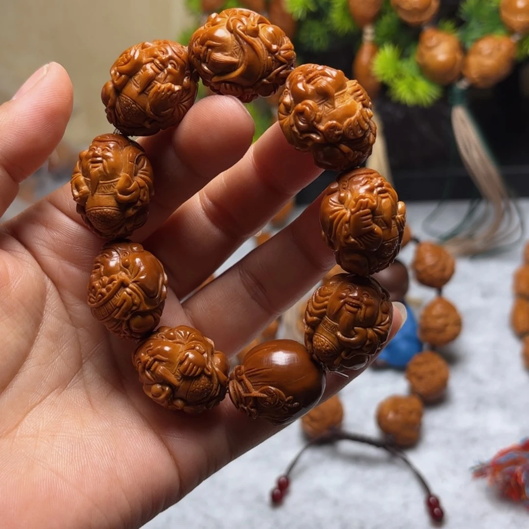 橄榄核手串/手链财神