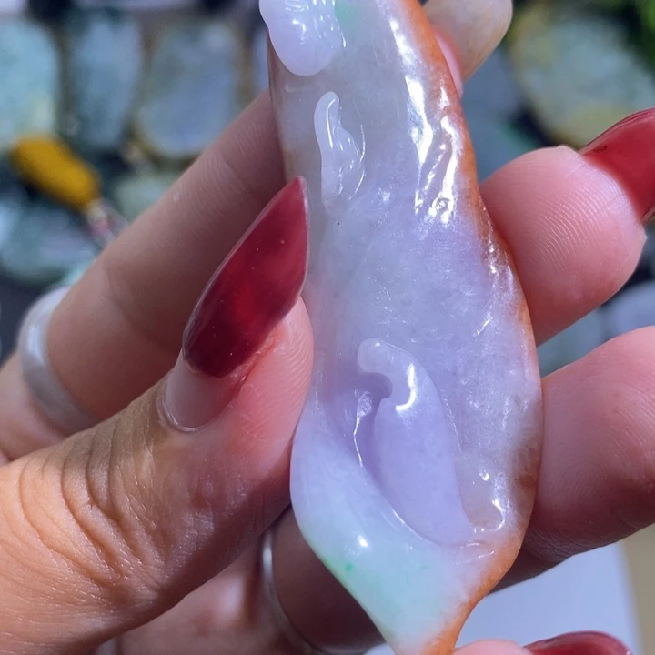 【闪购商品】翡翠挂件未镶嵌悟道