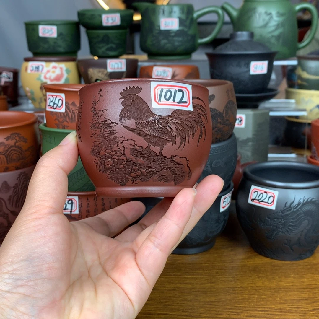 茶杯紫砂宜兴紫砂茶具