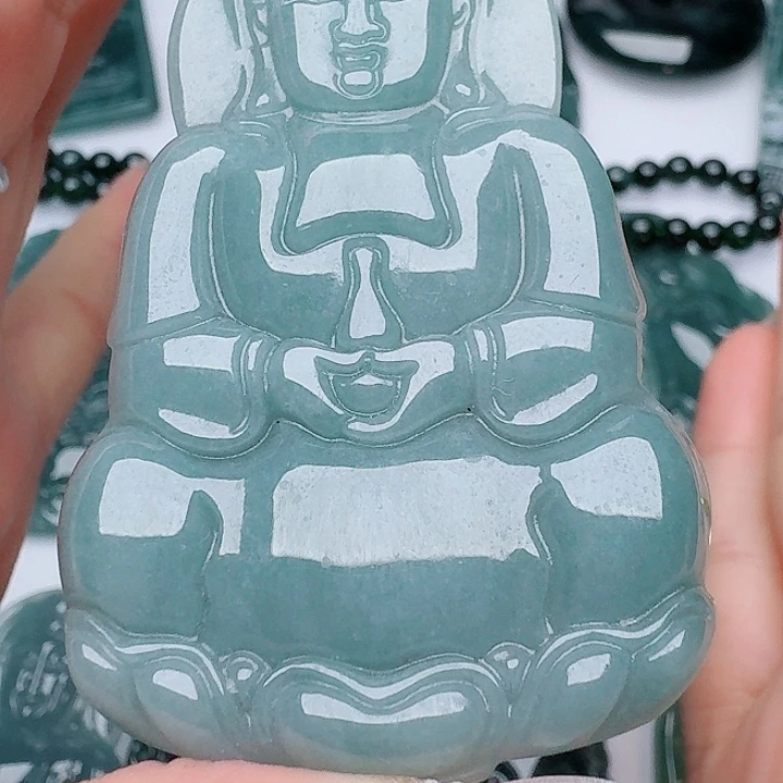 翡翠未镶嵌颈饰11111