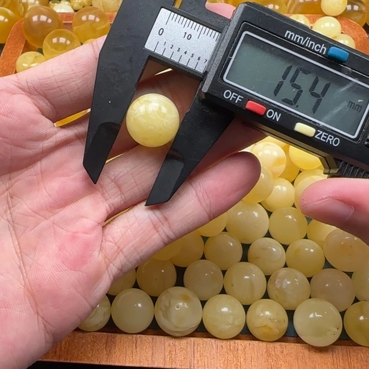 蜜蜡未镶嵌珠宝奇石天然448