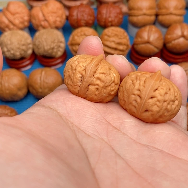 把件文玩核桃麒麟磨盘