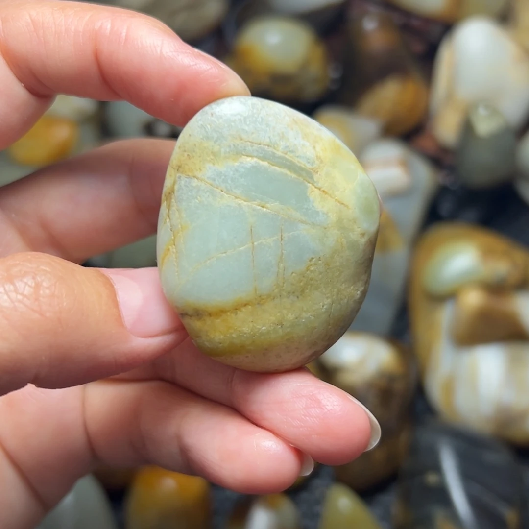 和田玉未镶嵌挂件10