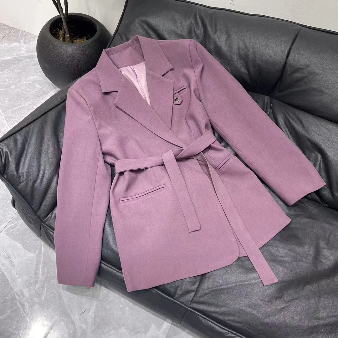 【晨浠定制】新款时尚气质西服外套三色630