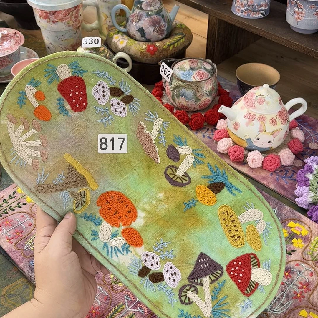 刺子绣茶席美美价