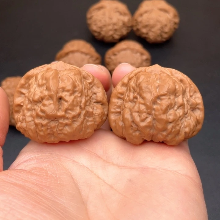 吊坠文玩核桃蛤蟆头43尺 精品 已打底