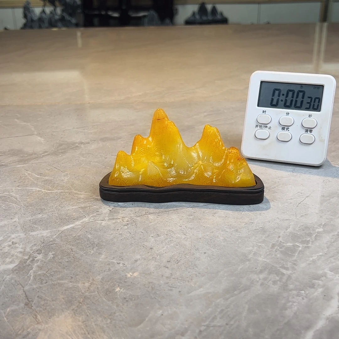 向***进灵璧奇石观赏石摆件