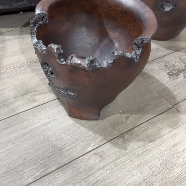 八***十紫砂花盆宜兴紫砂花盆