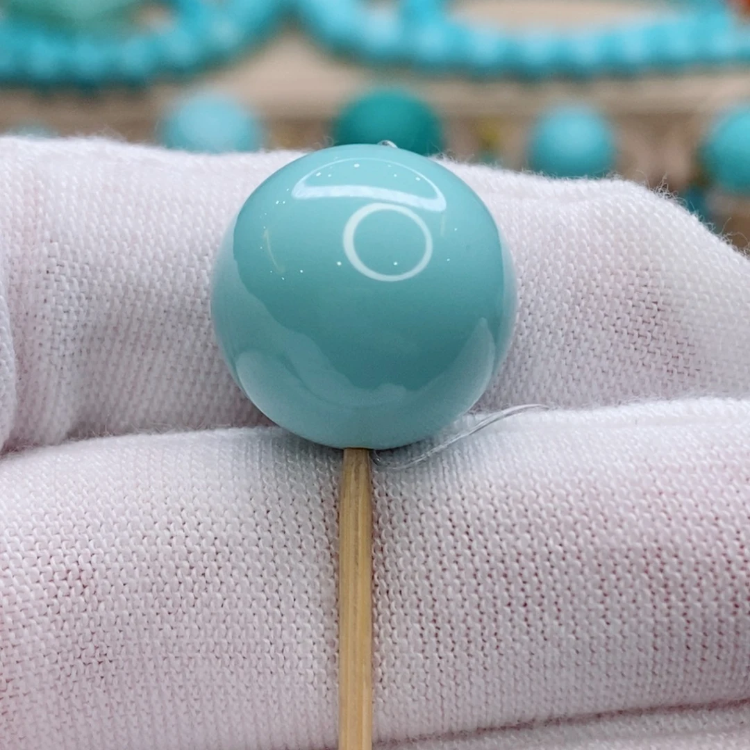 绿松石未镶嵌珠宝奇石16mm