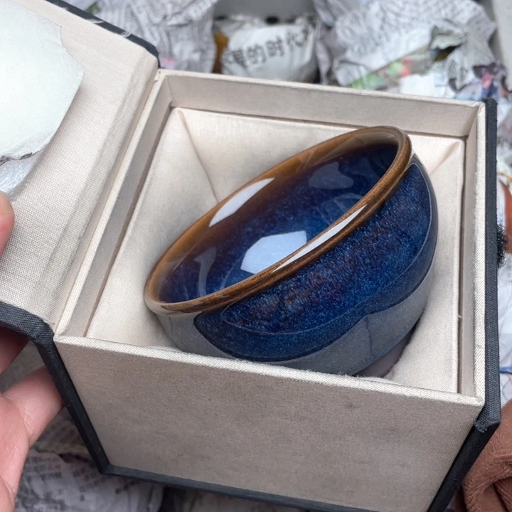 茶盏建窑建盏主人杯