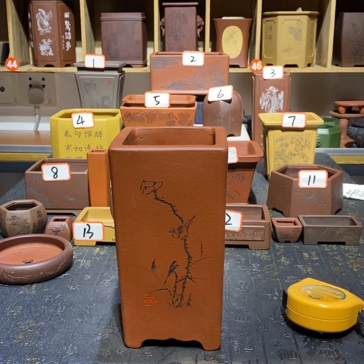 紫砂花盆尚***机紫砂文化