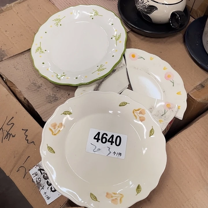 搪瓷微瑕外贸陶瓷4640