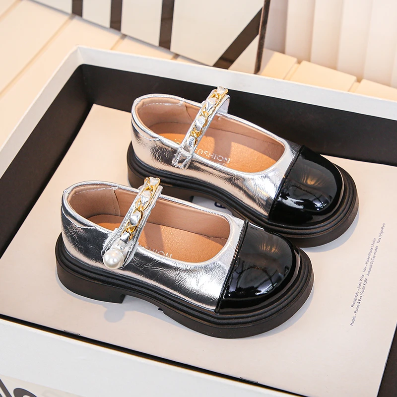 女公主风森女夏季春秋PU公主皮鞋时尚英伦风公主鞋童鞋秋季