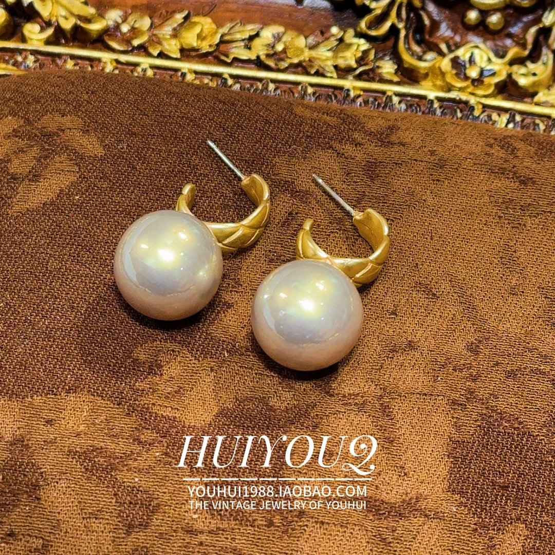 铜合金耳饰 【珠替】高级溢彩耳钉 180