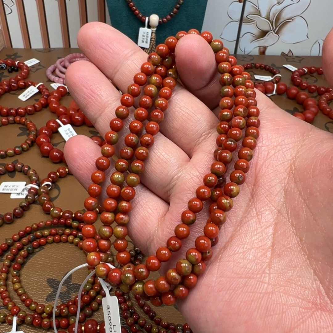 南红玛瑙未镶嵌手链昭通大山包5mm+