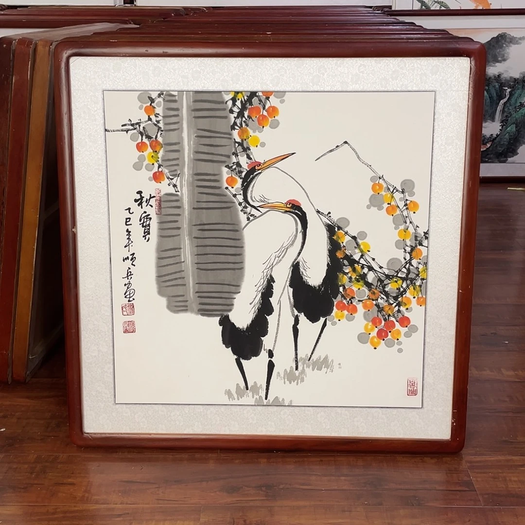 国画带框尺寸63*63厘米