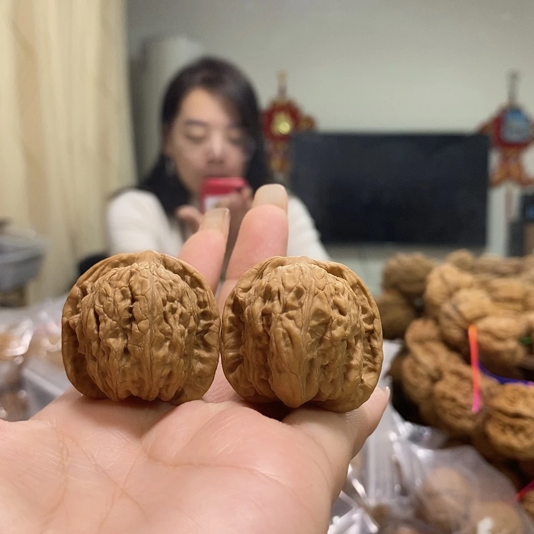 把件文玩核桃34狼牙山