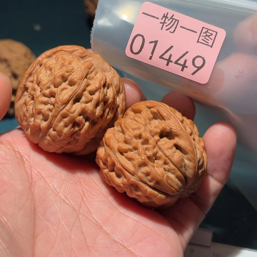 把件文玩核桃莲花