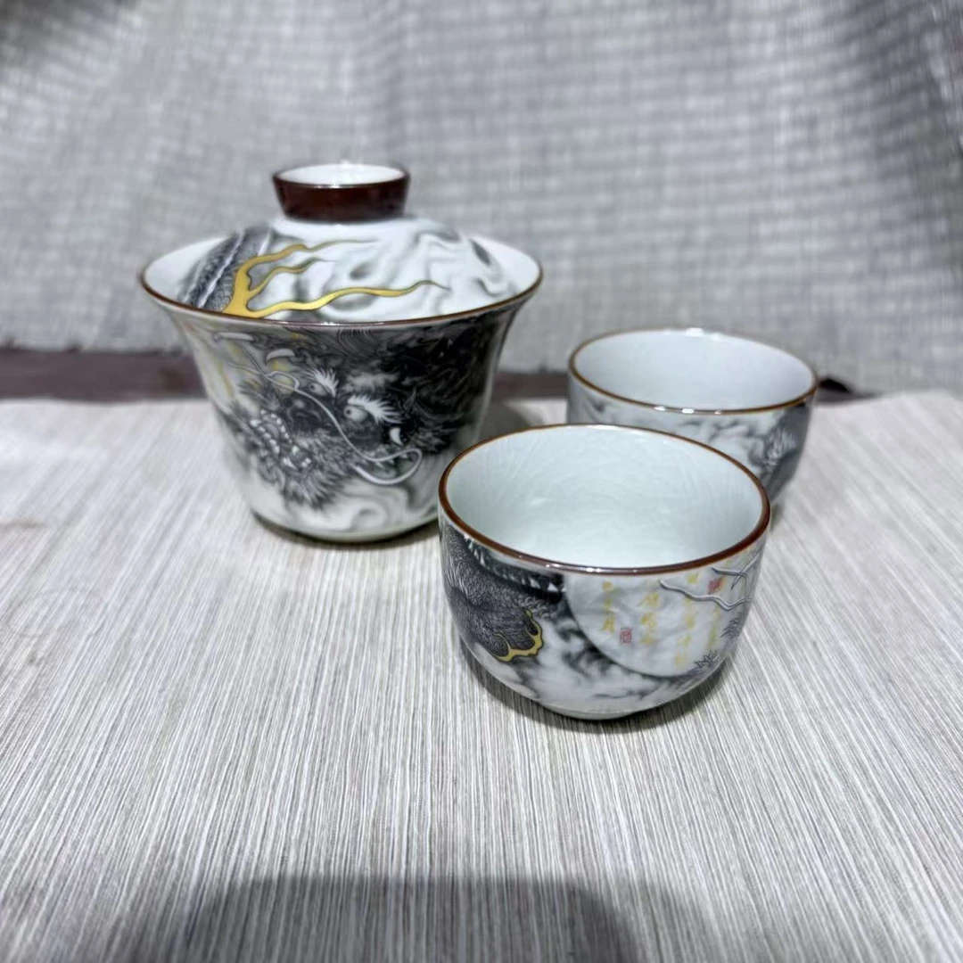 【中国邮政专属链接】墨龙茶具套组mc171