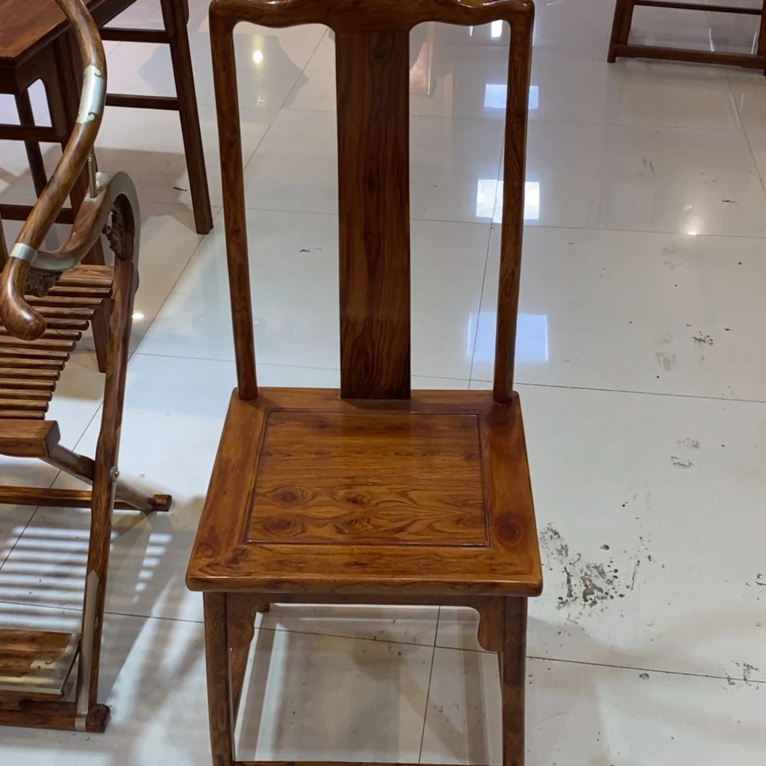 香枝木类成套家具淡***定降香黄檀靠背椅订金