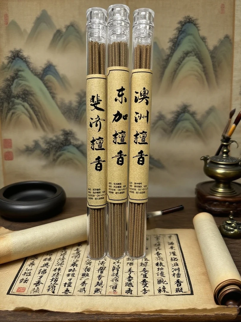 三大檀香学习认识老料款每样10g