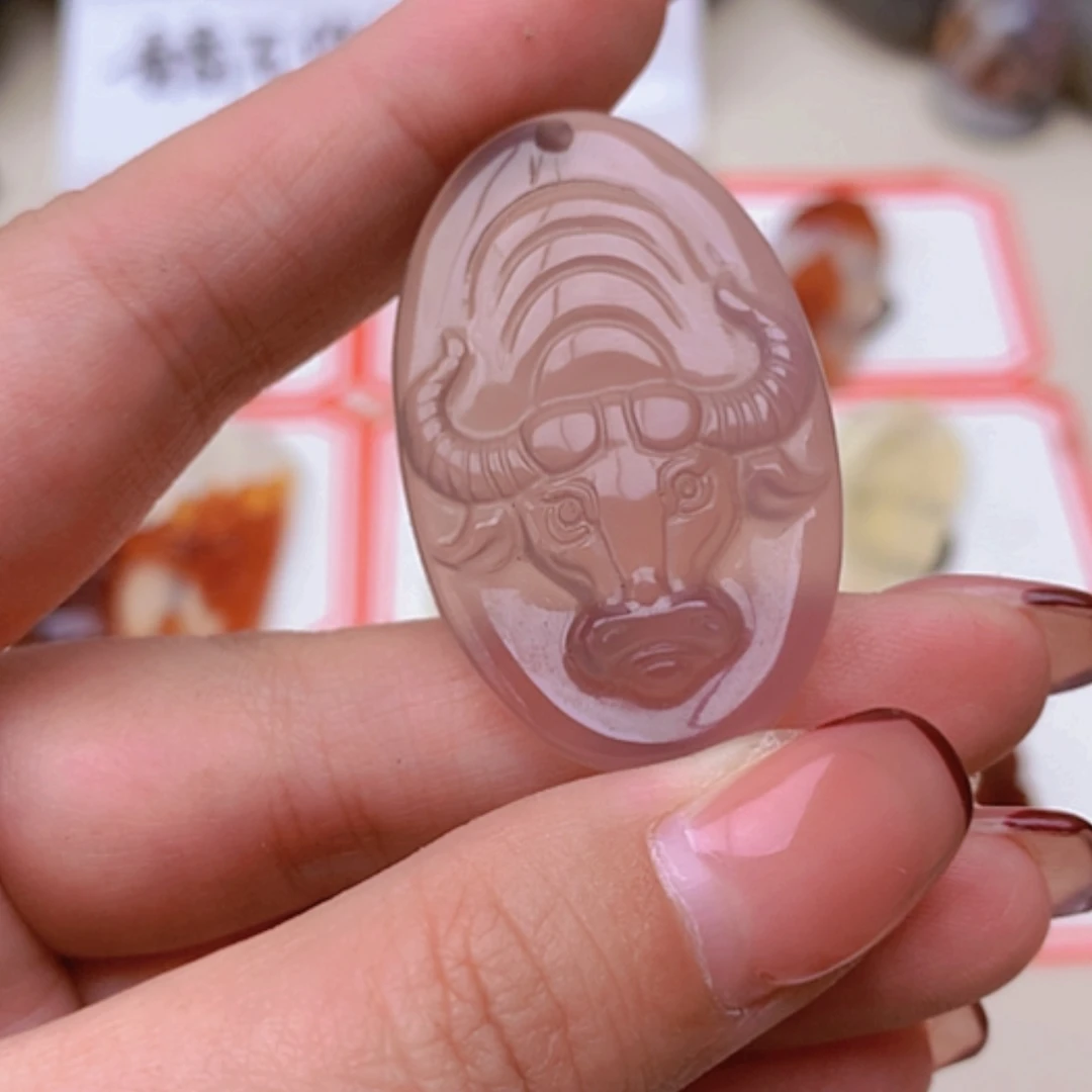 【闪购商品】玛瑙/玉髓未镶嵌珠宝半成品b*m