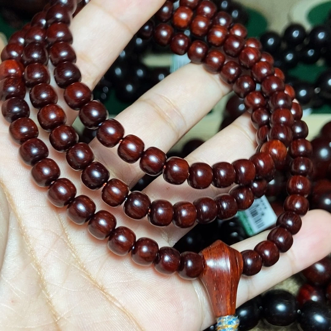 小叶紫檀手串/手链0.6-0.7精工多圈