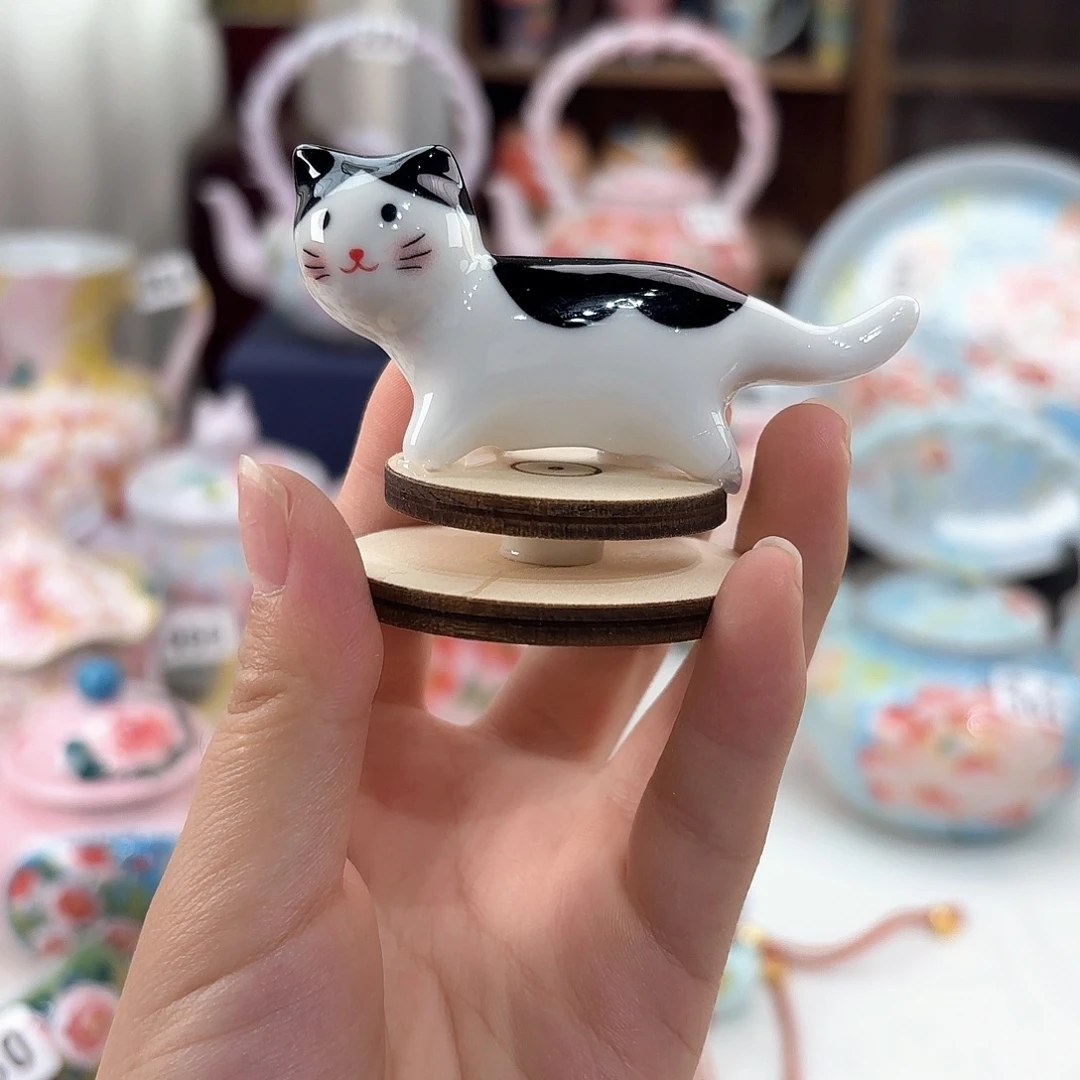 景德镇手绘高温釉下彩陶瓷茶具