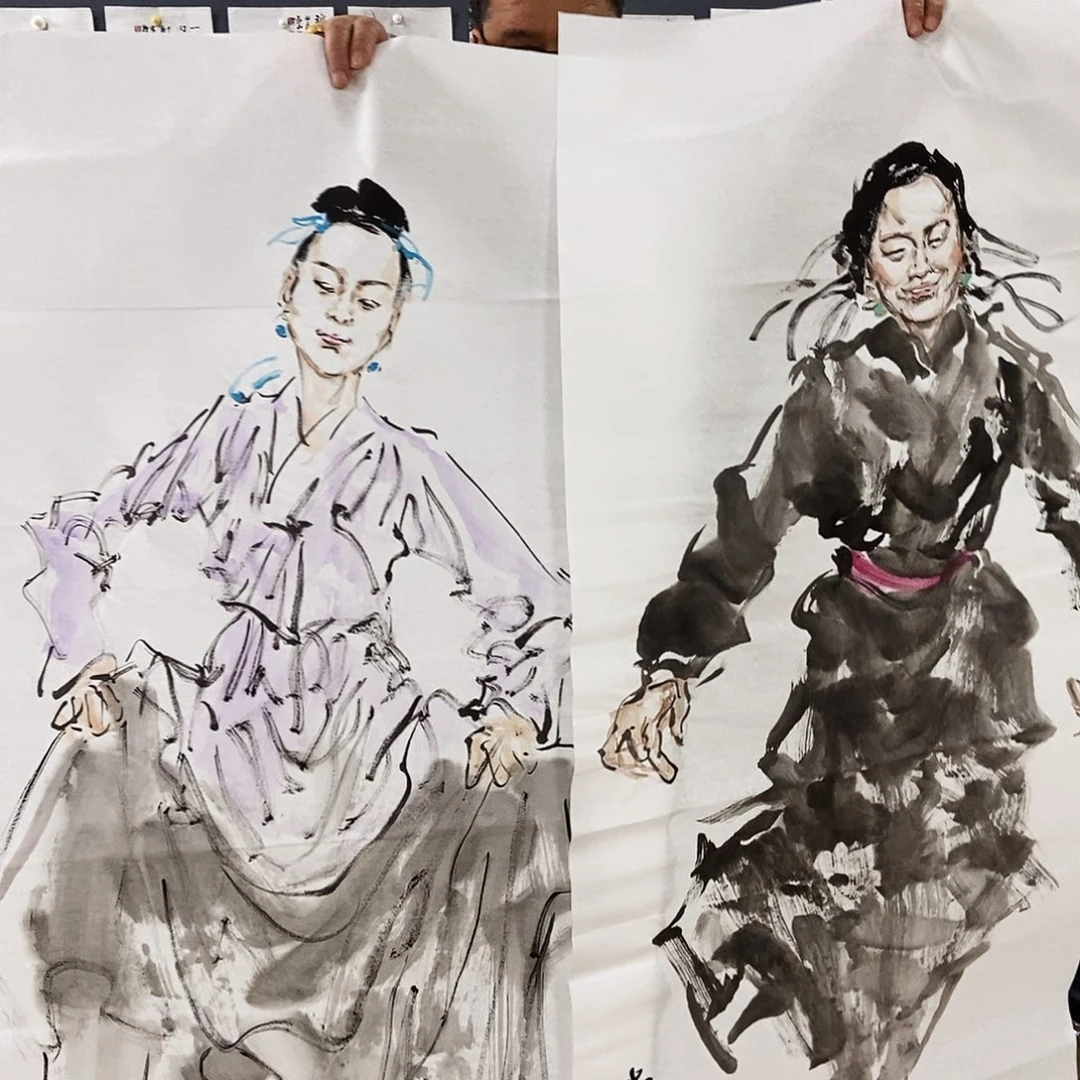 国画逍*子手绘作品欣赏70.140