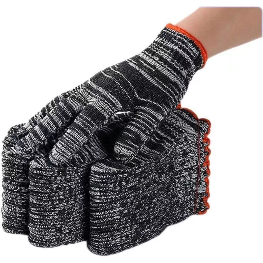 【新人专享2.01到手12双手套】灰纱线劳保手套耐磨防滑薄棉纱工地
