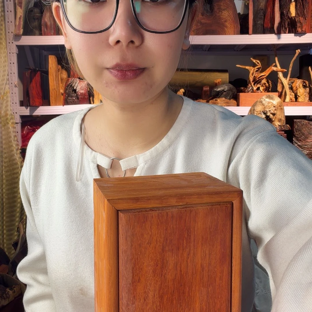 紫檀木类端景台陶*磊