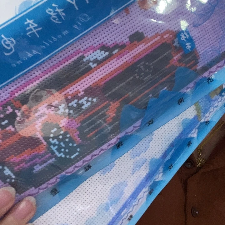小****十字绣鞋垫半成品车牌正品12