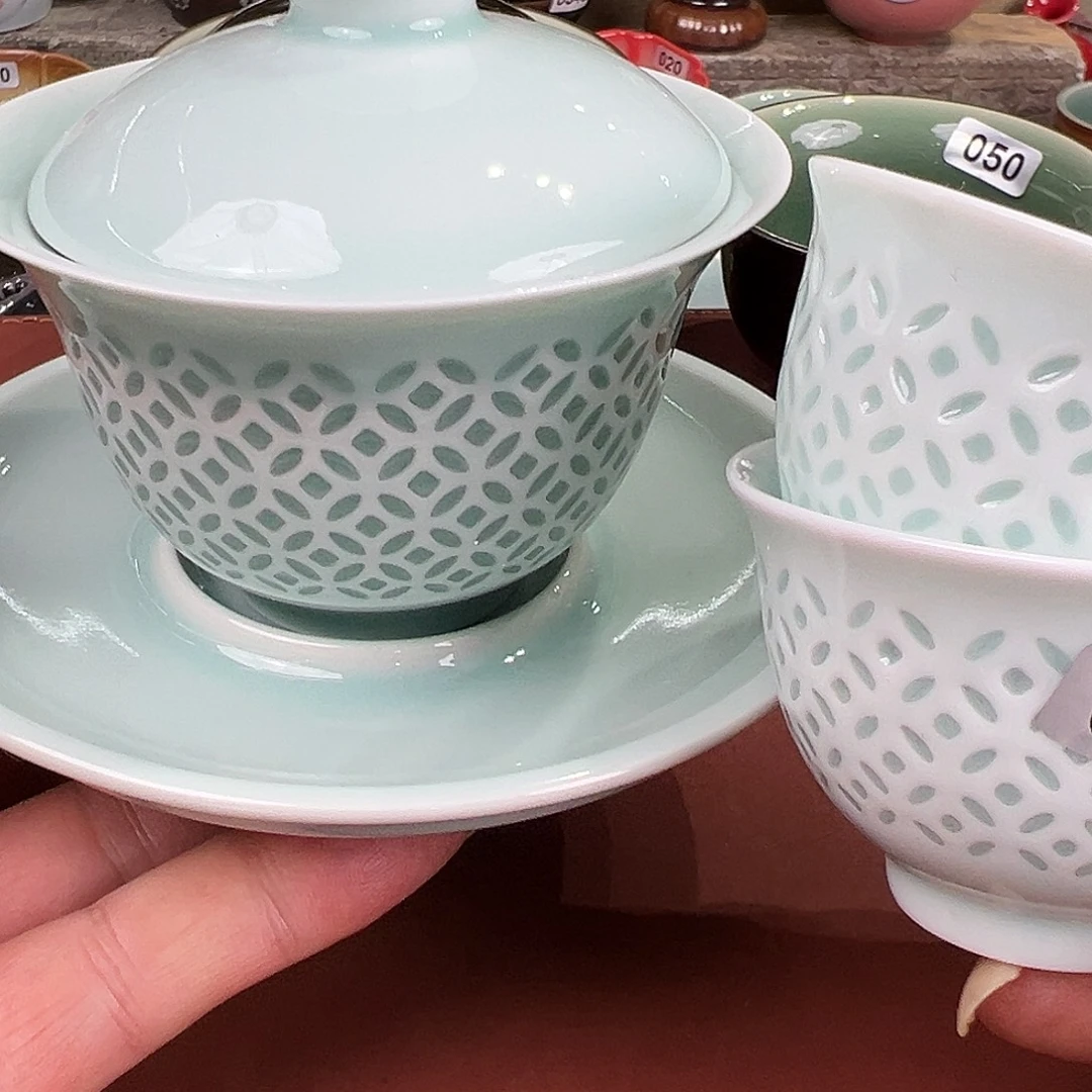 龙泉敬悦青瓷 玖玥茶器
