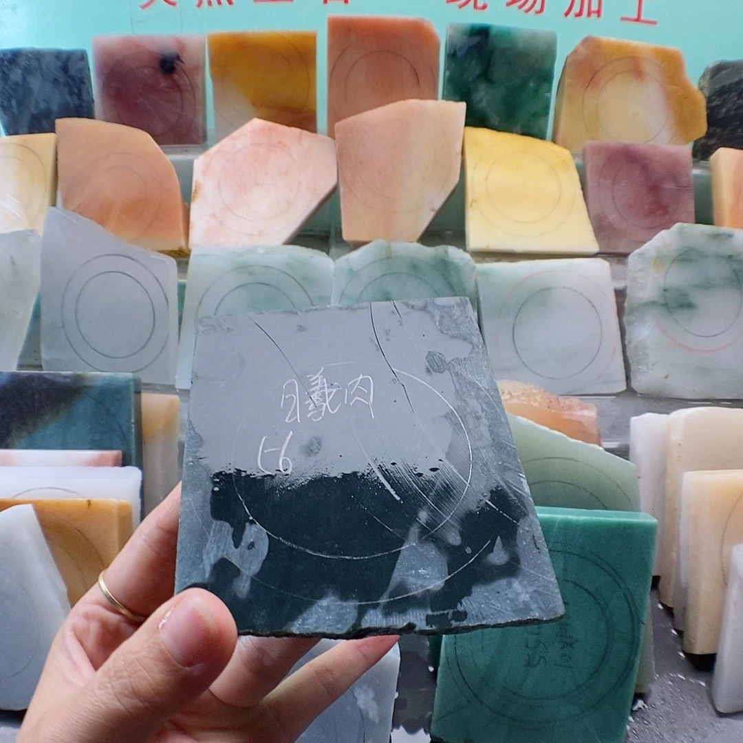 曦***肉和田玉手镯未镶嵌手镯定制