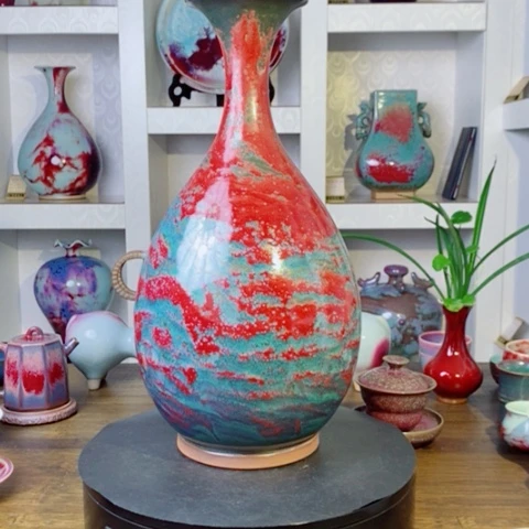 瓷片禹州神后钧瓷原产地~