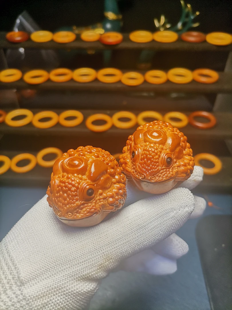 元宝金蟾 巴西橄榄核