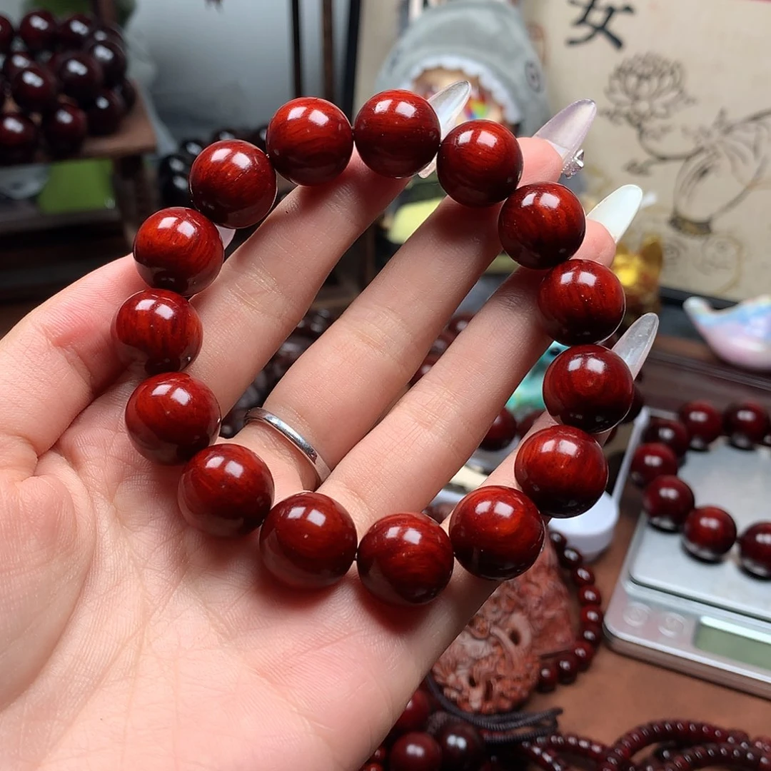 檀香紫檀（小叶紫檀）1.5玉化料鳞底