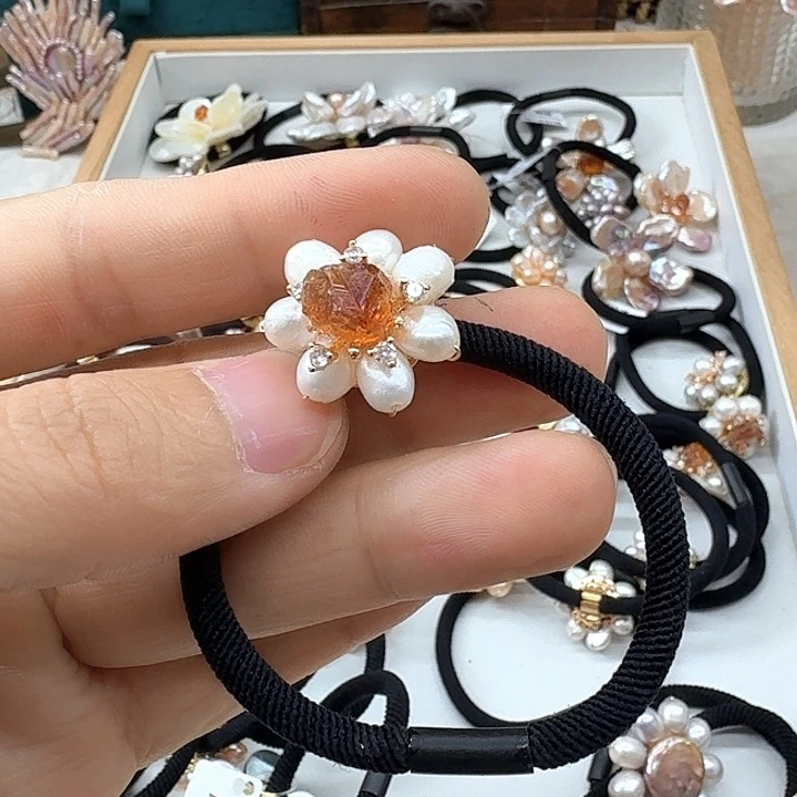 淡水珍珠未镶嵌发饰