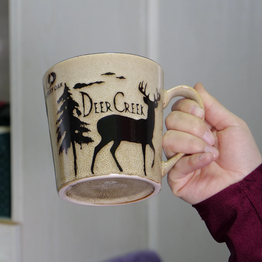 麋鹿 ins大容量 情侣杯