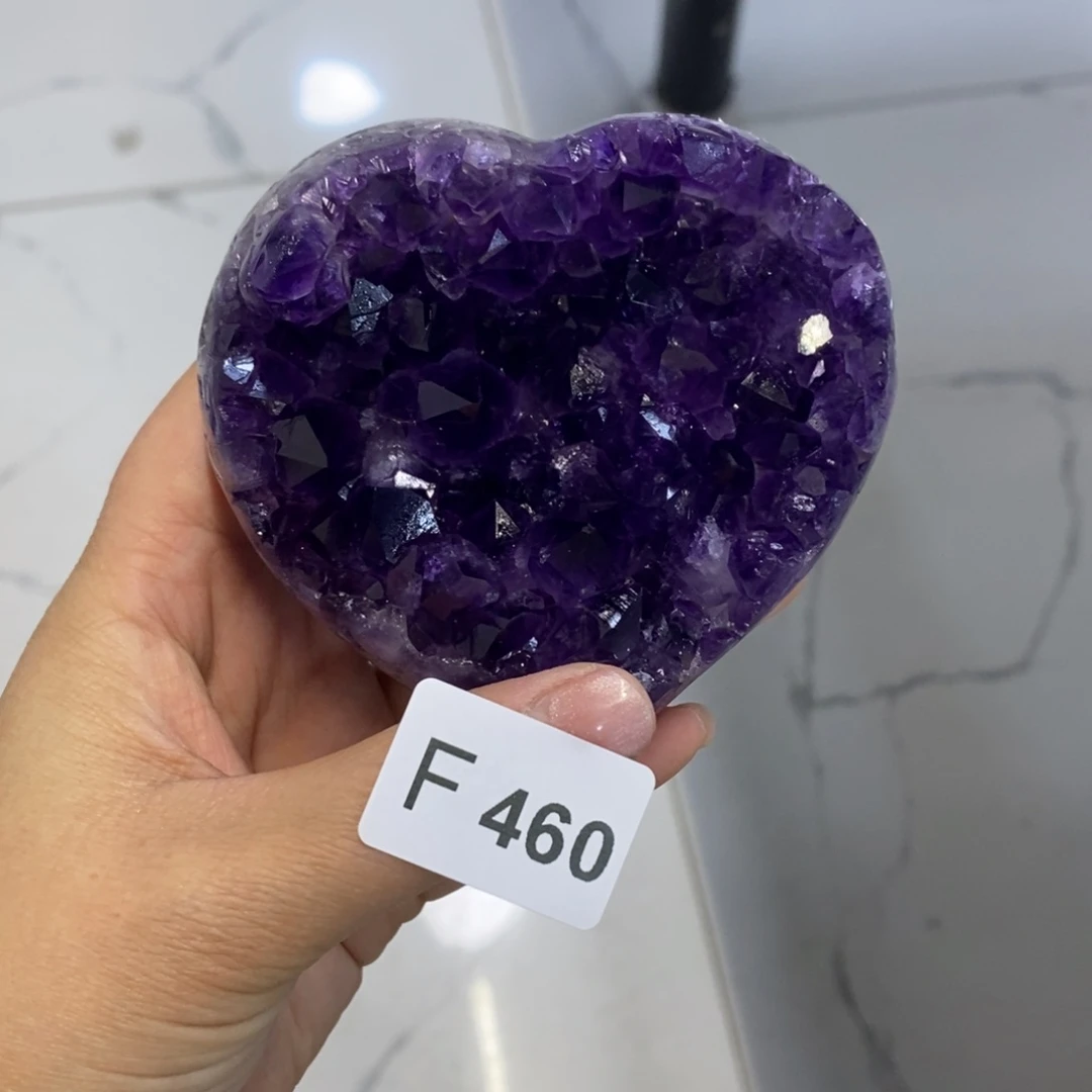 紫晶摆件未镶嵌?***a摆件