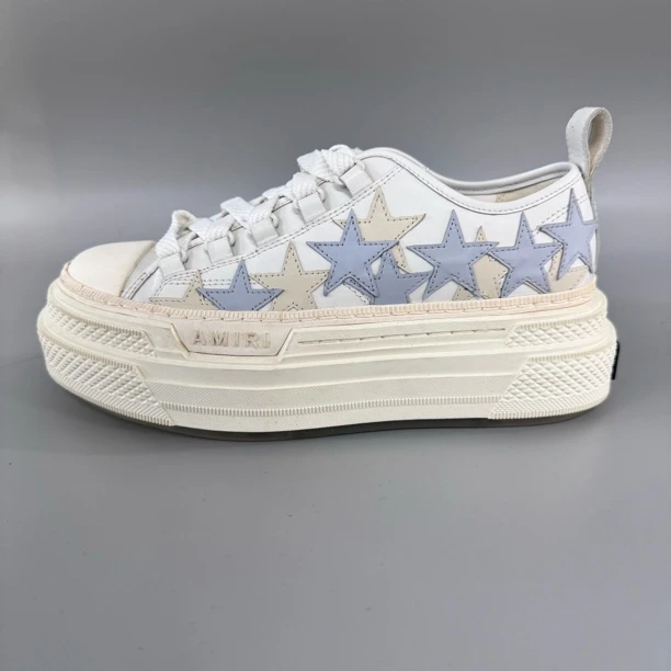 AmIRi/埃米尔 am147 厚底6cm星星全皮板鞋