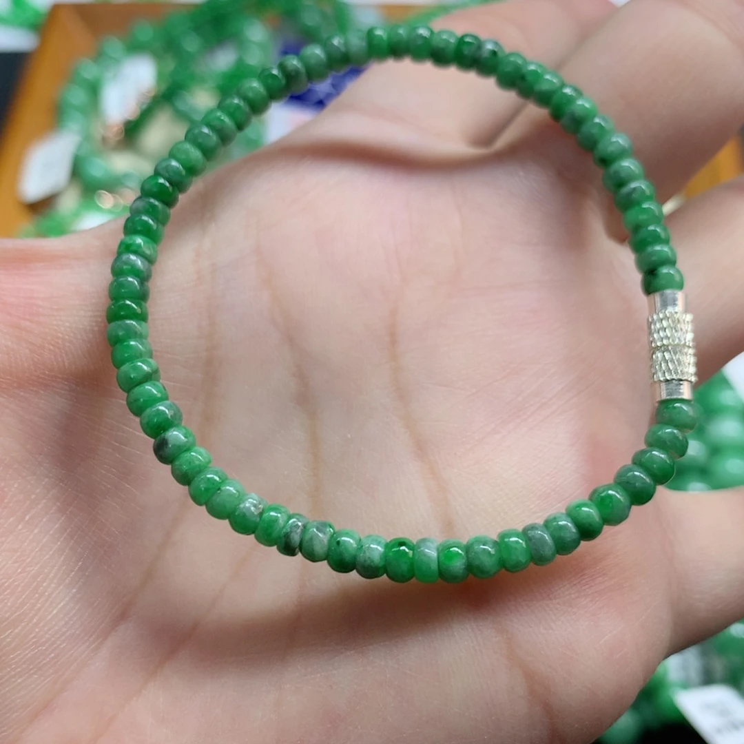 未镶嵌手链翡翠翡翠