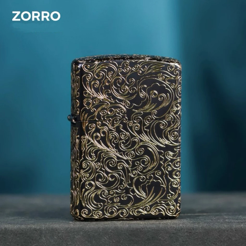 礼盒装创意国潮风龙珠雅痞ZORRO佐罗官方打火机防风煤油生日送