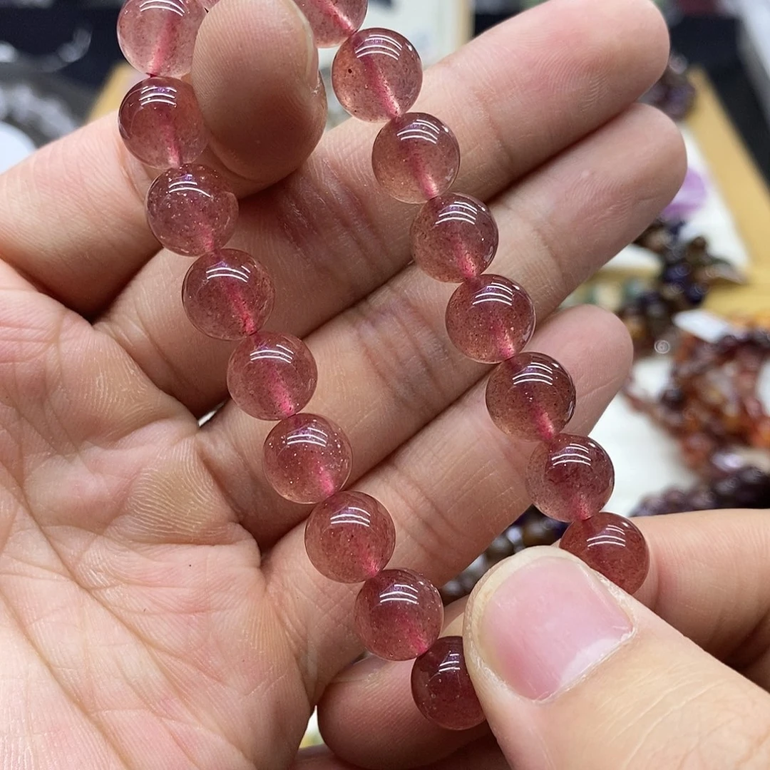 石英质玉手链未镶嵌天然