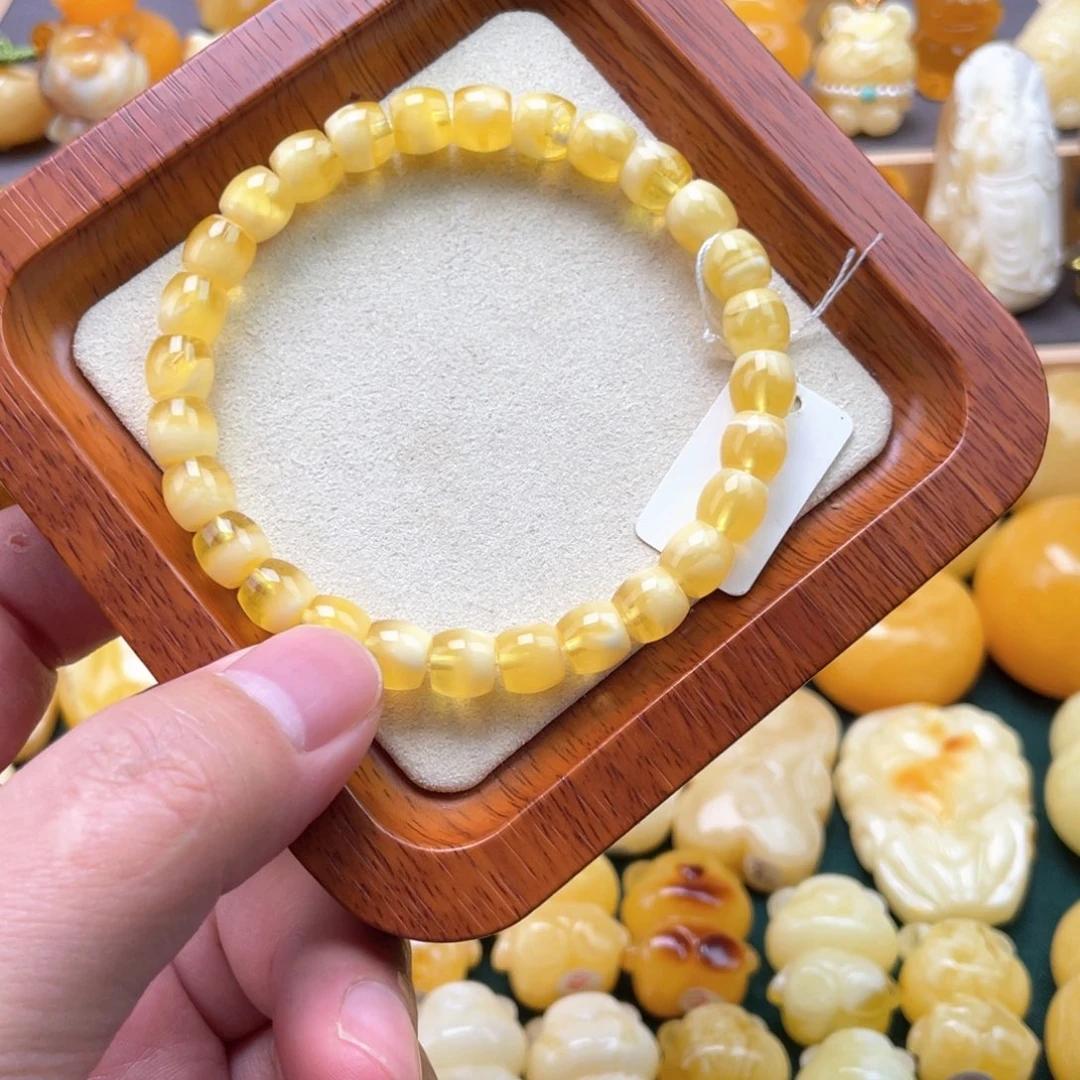 琥珀未镶嵌裸石蜜蜡