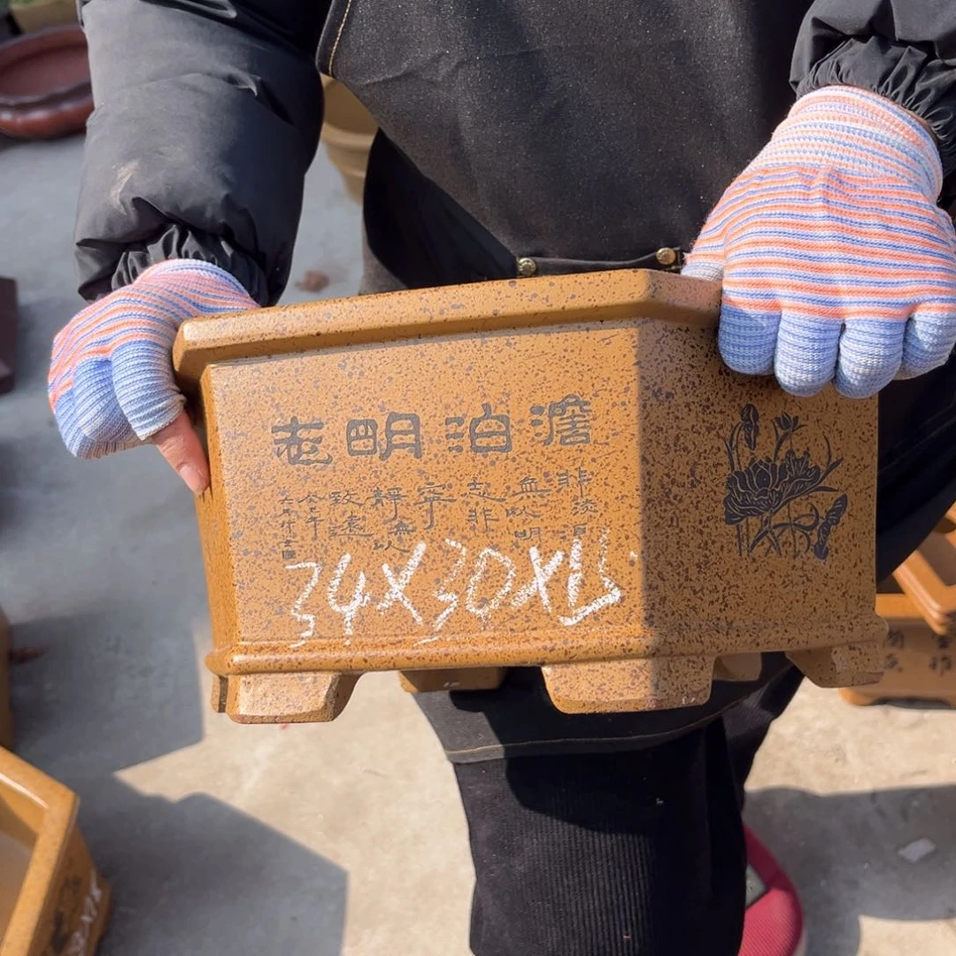 紫砂花盆盆景艺术