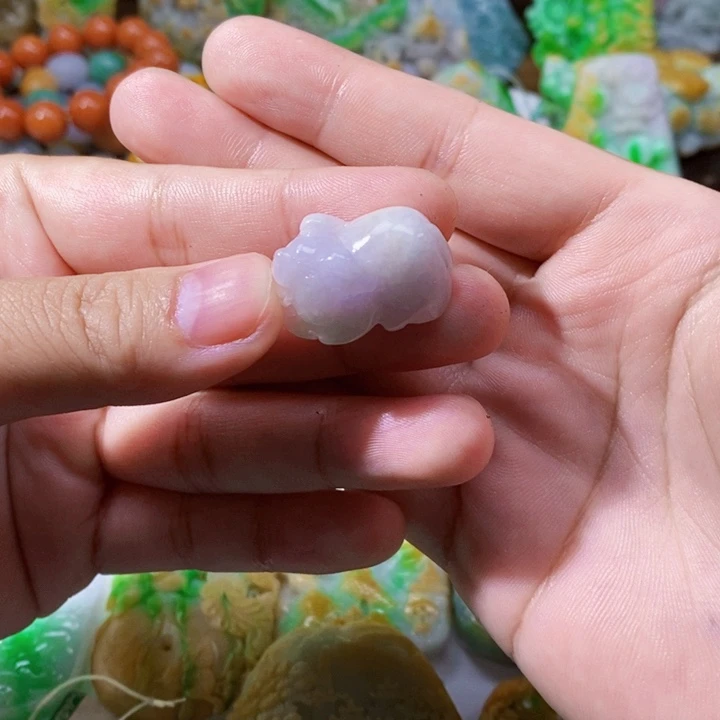 颈饰未镶嵌翡翠翡翠猪