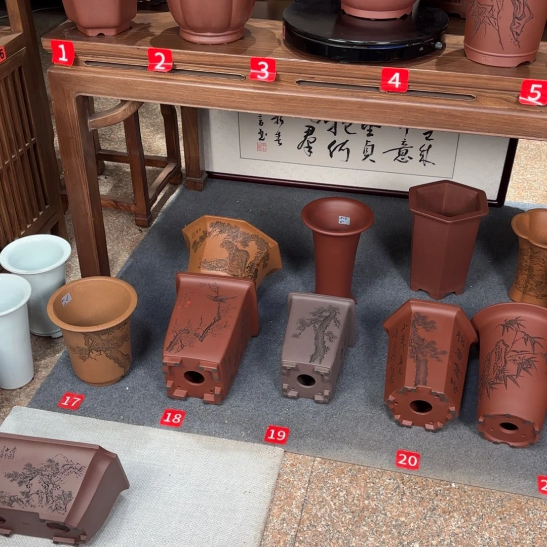 知***年正宗高温手工花盆